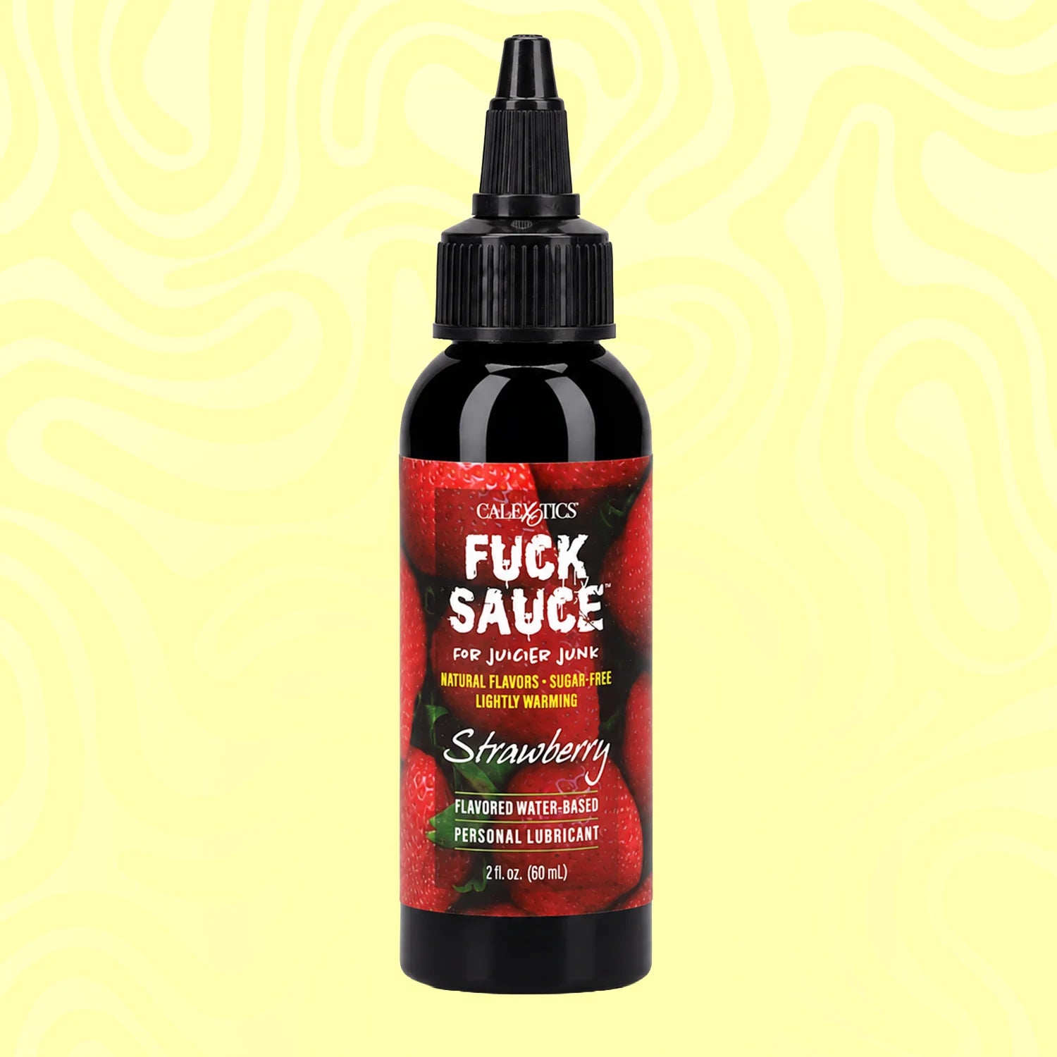 Fuck Sauce Strawberry Flavored Water-Based Lubricant – 2 fl oz