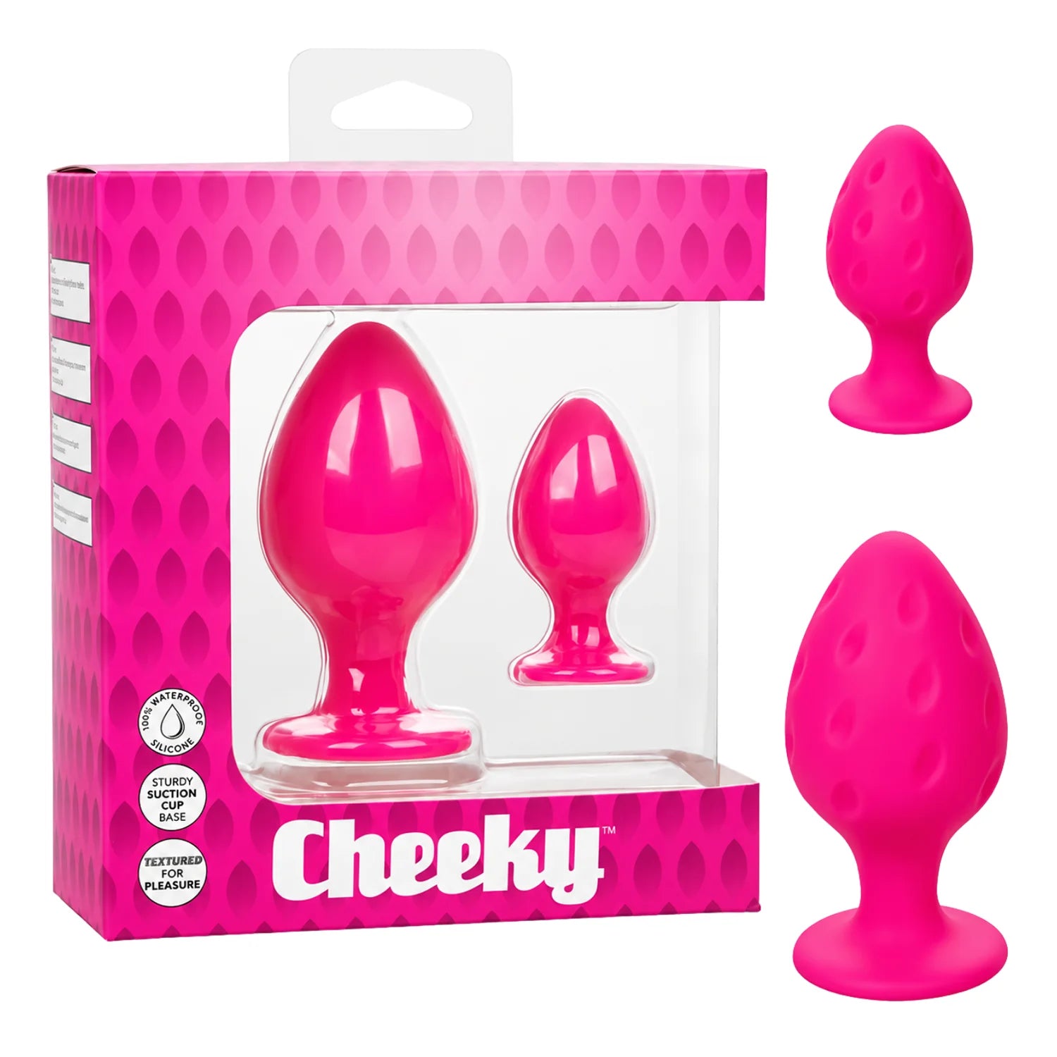 Cheeky 2-Piece Silicone Plug Set