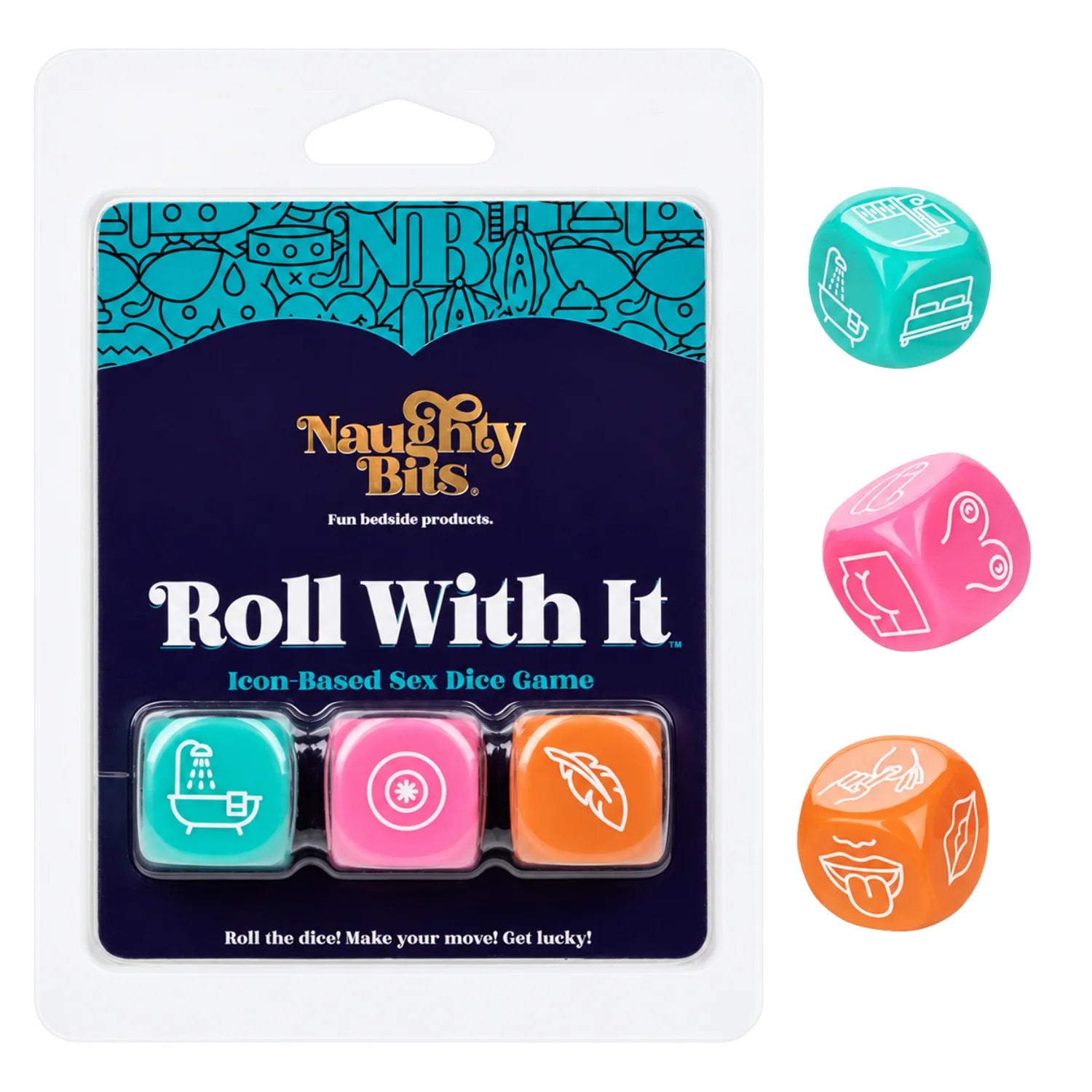 Naughty Bits Roll With It Sex Dice Game