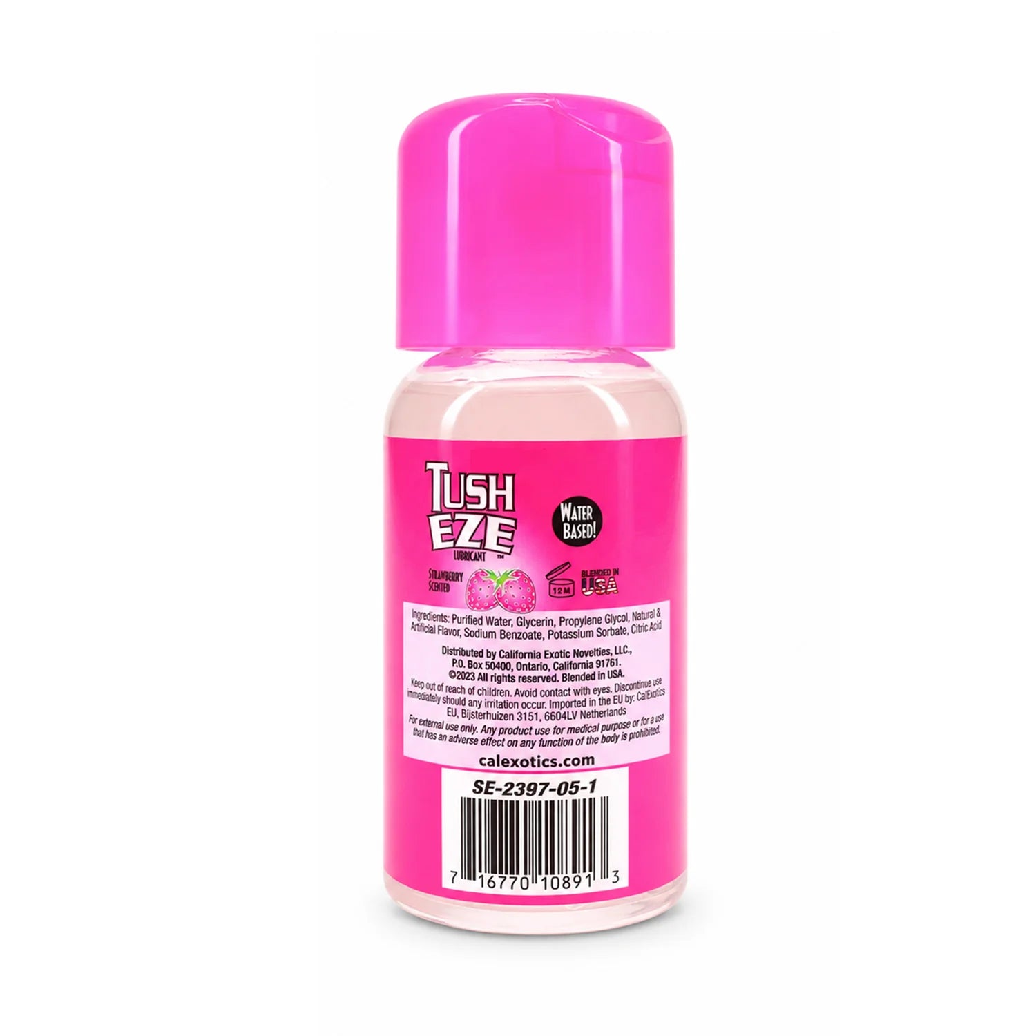 Tush Eze Strawberry Water Based Personal Lubricant – 6 fl oz