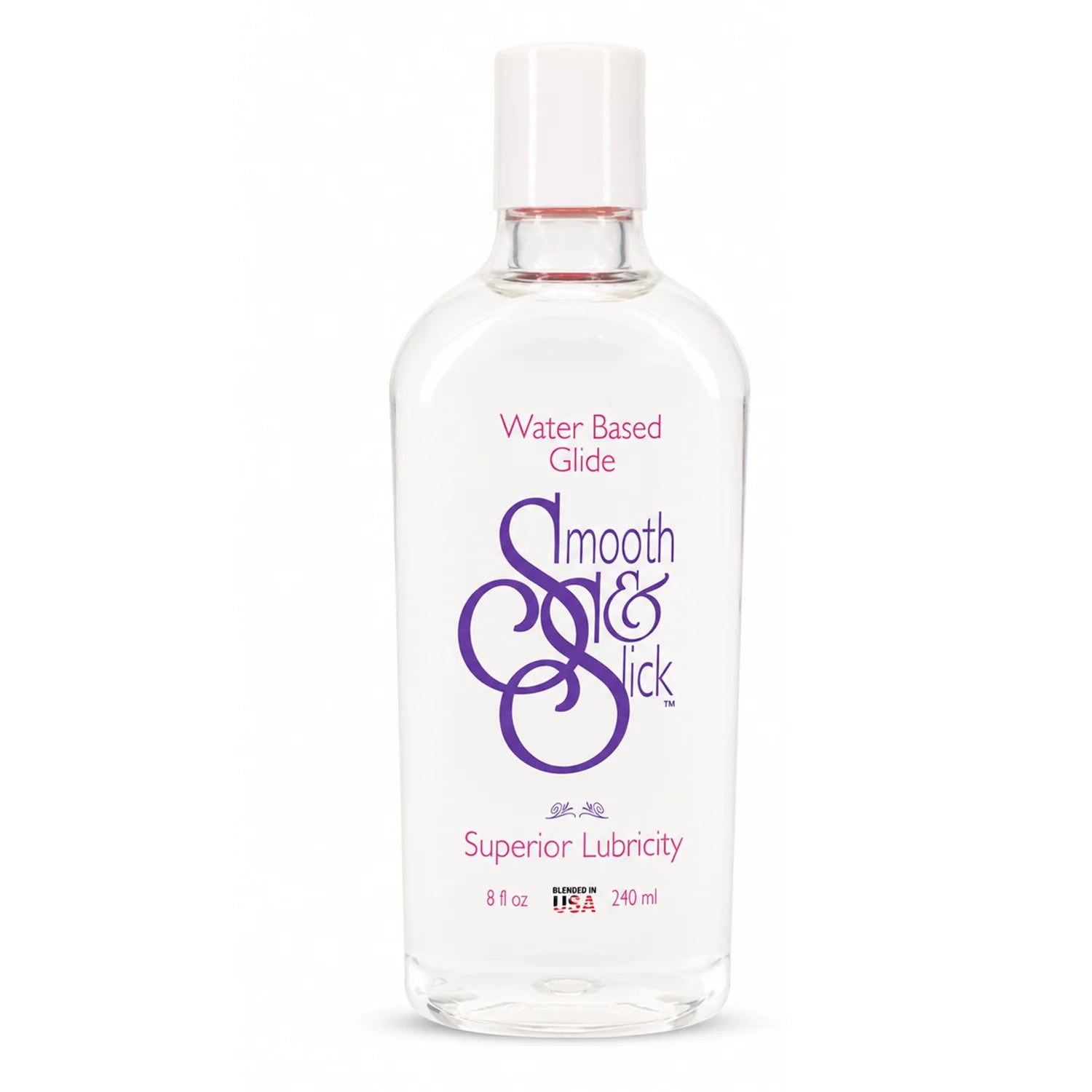 Smooth & Slick Water-Based Lubricant  for Long-Lasting Glide – 8 fl oz