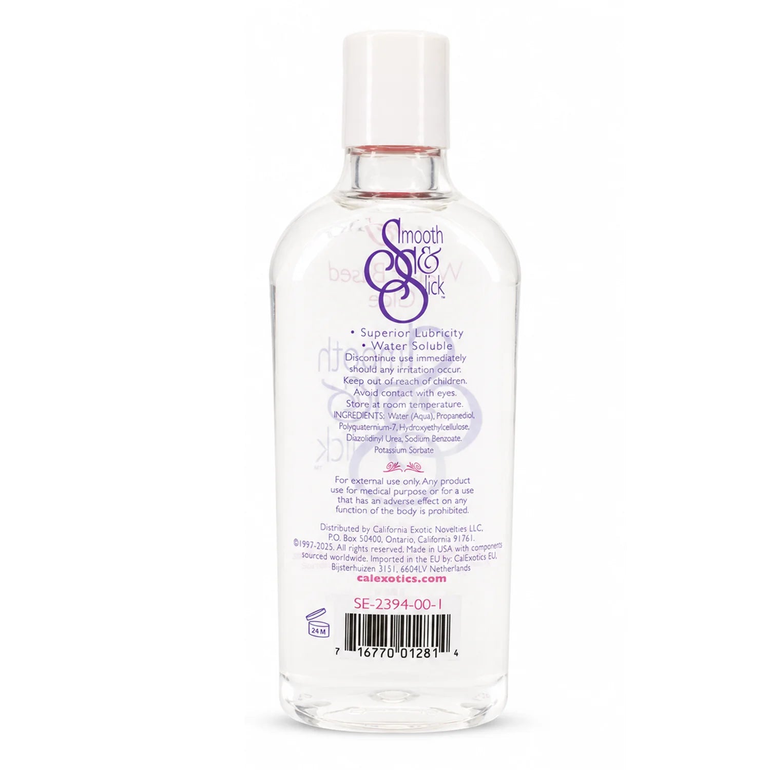 Smooth & Slick Water-Based Lubricant  for Long-Lasting Glide – 8 fl oz