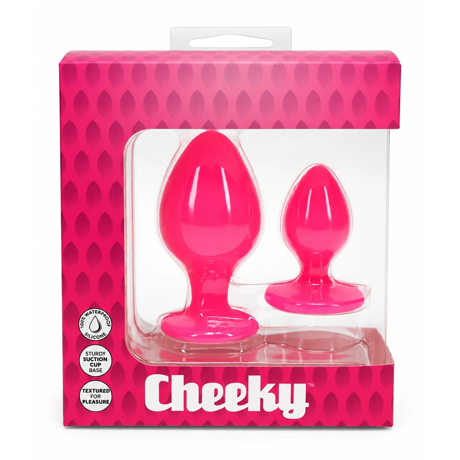 Cheeky 2-Piece Silicone Plug Set