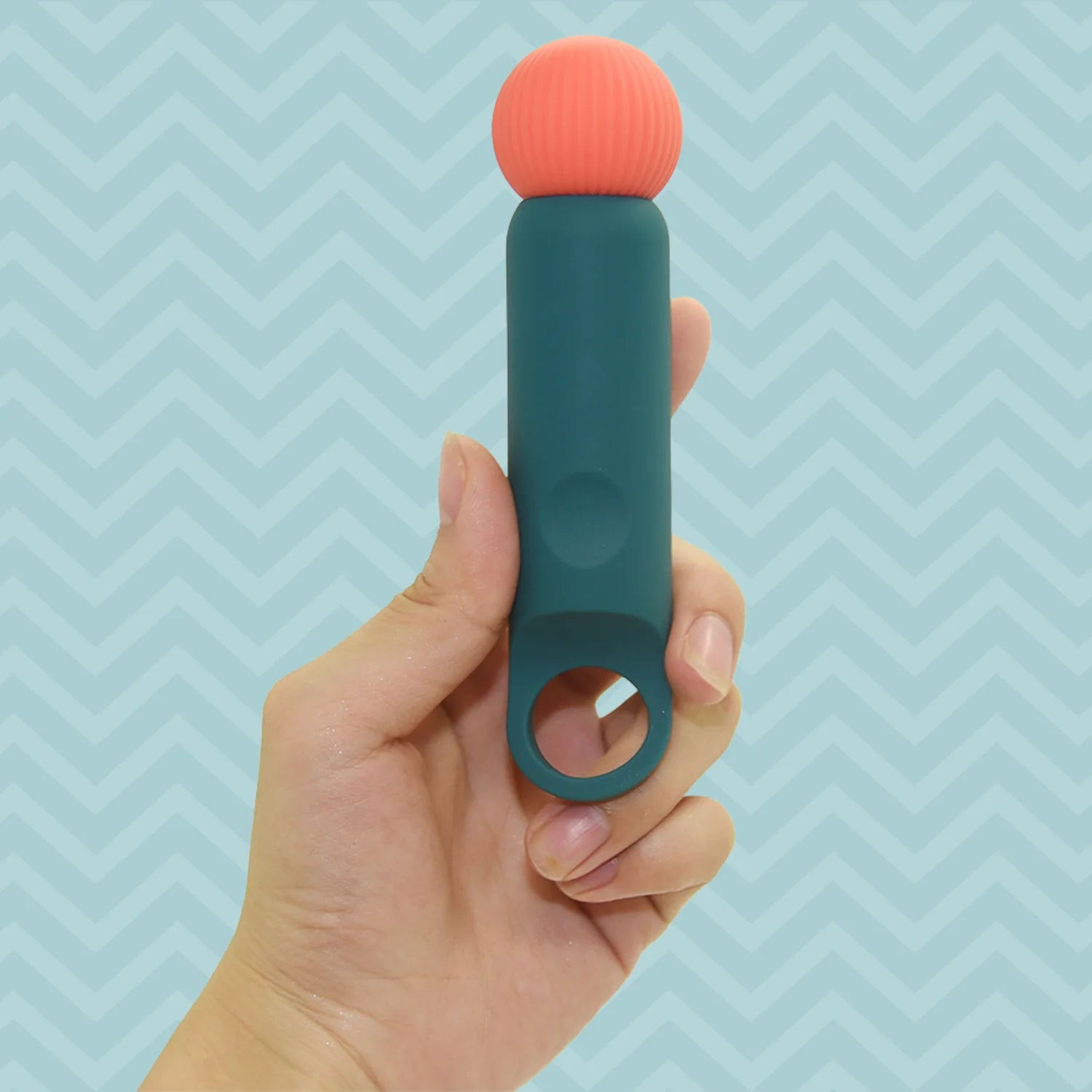 Mini Wand Personal Massager with Soft Silicone Head