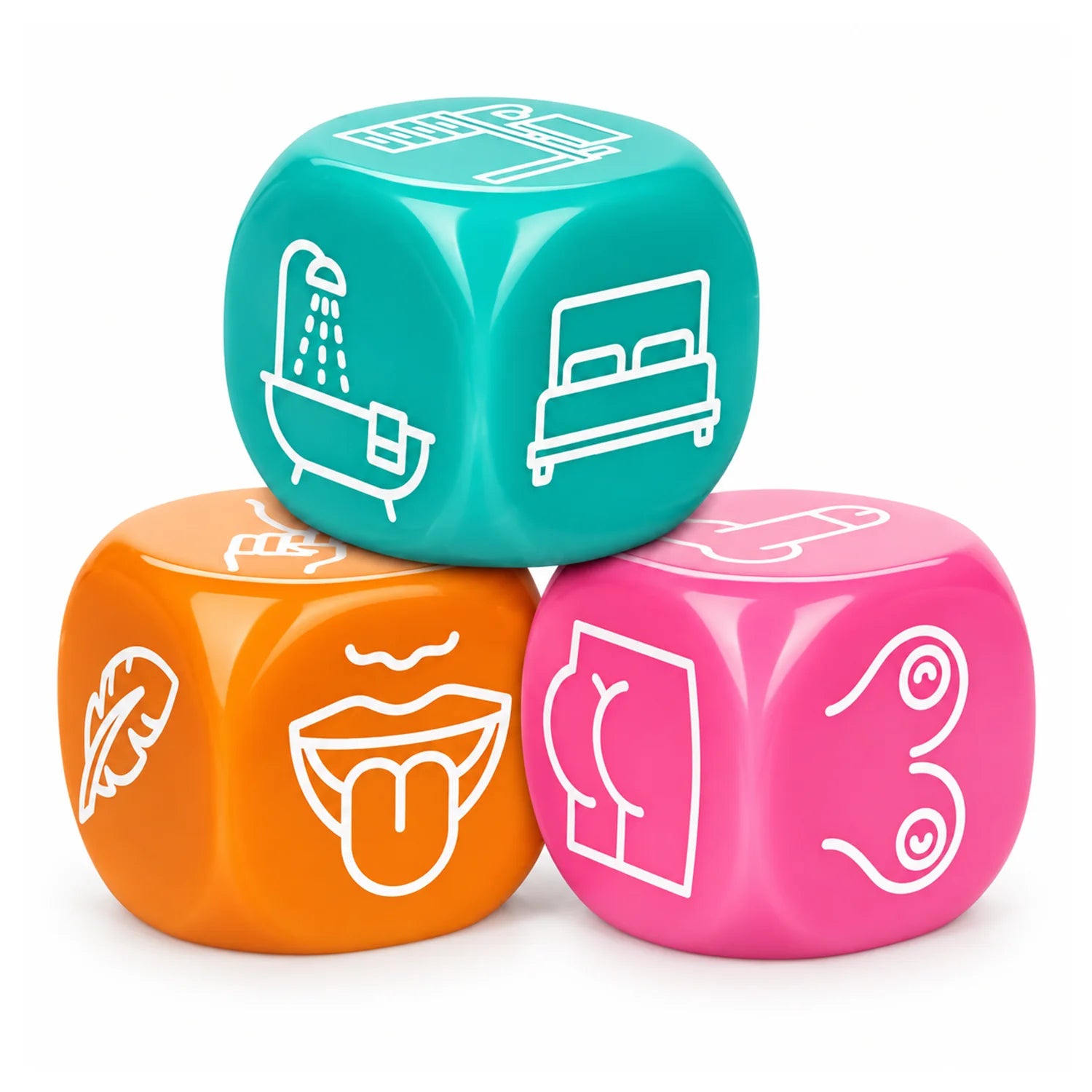 Naughty Bits Roll With It Sex Dice Game