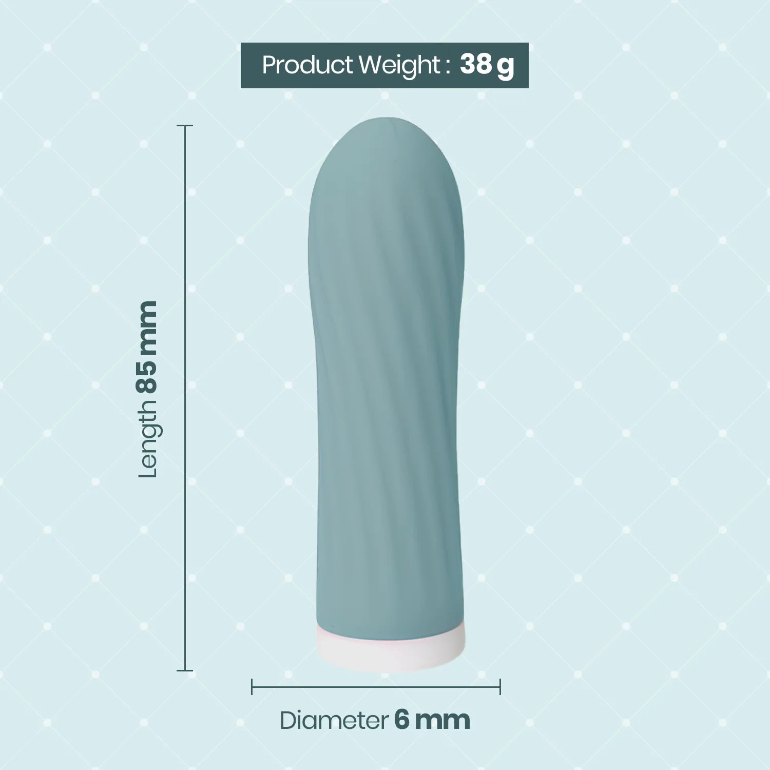 Mini Bullet Vibrator Body Safe Silicone Massager