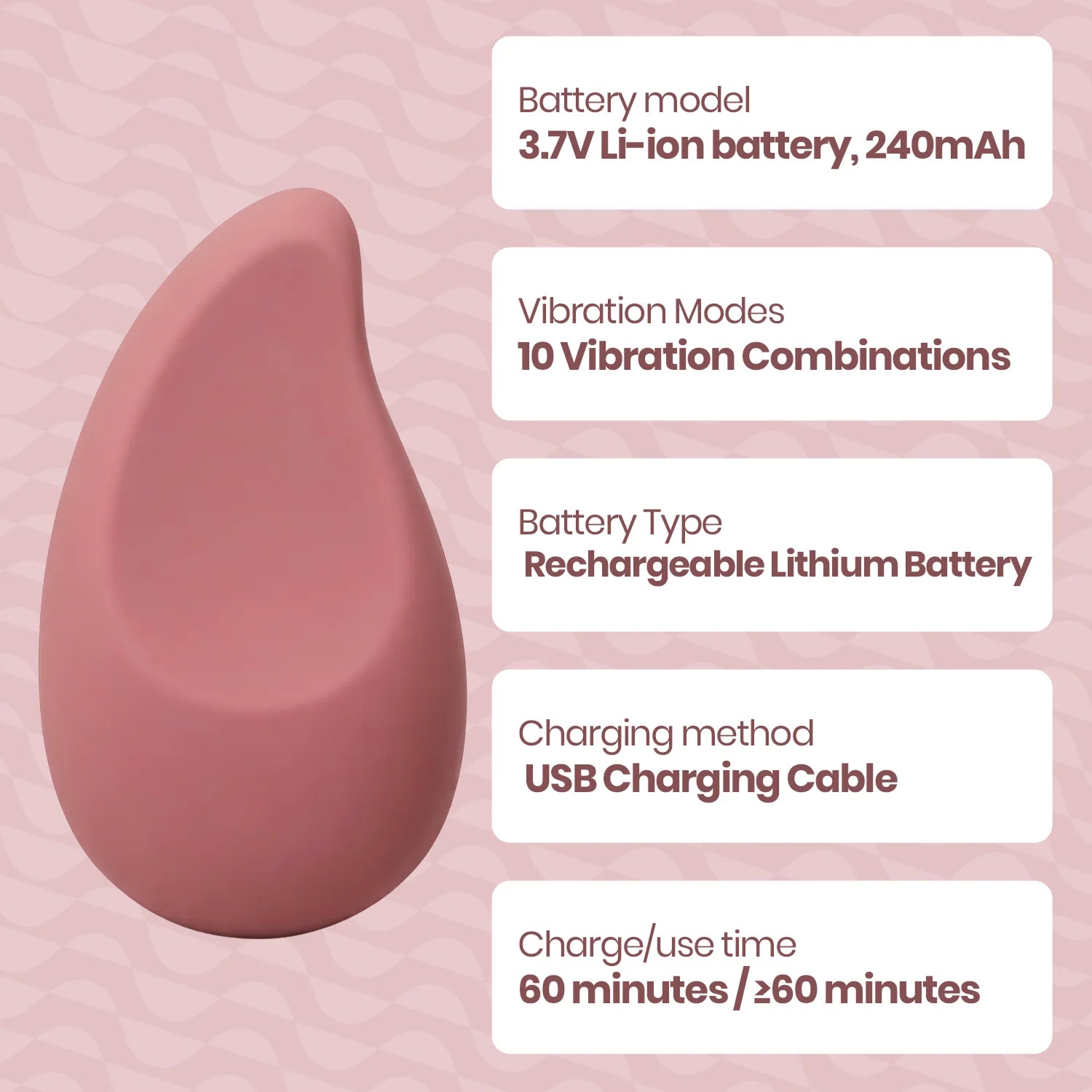 Little Mango Massager – Rechargeable Mini Personal Massager