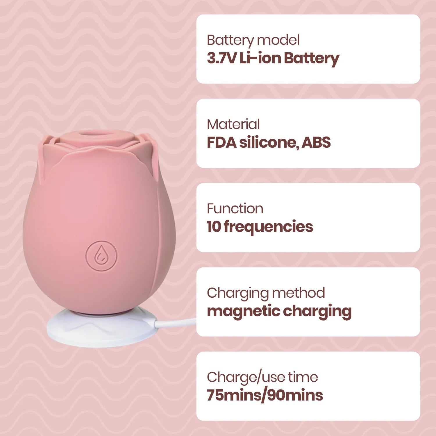Rose Toy – Air Pulse Clitoral Stimulator for Women