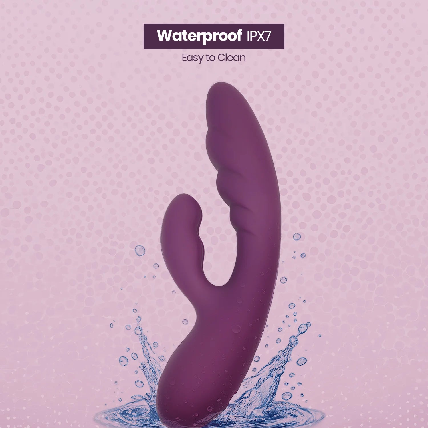 Dual Motor Rechargeable Rabbit Vibrator
