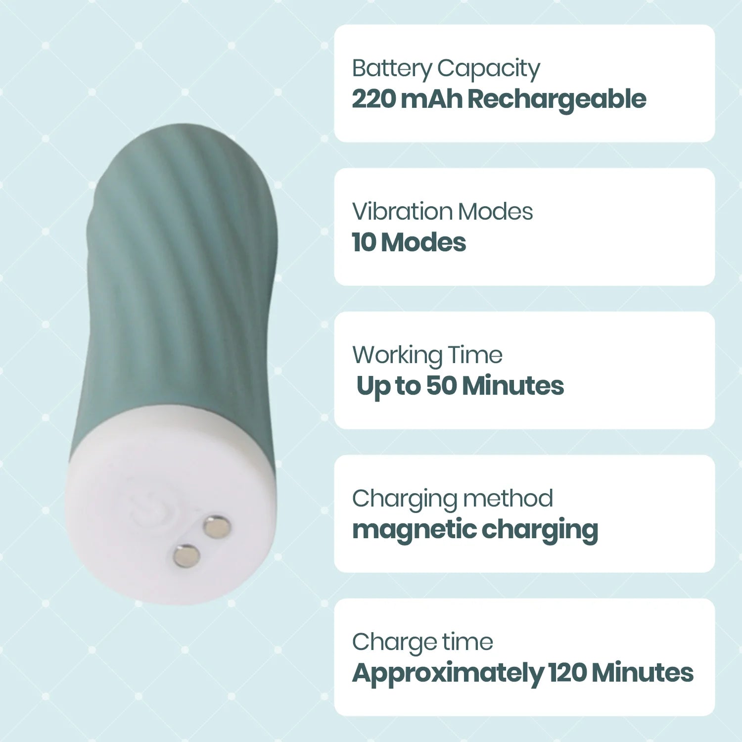 Mini Bullet Vibrator Body Safe Silicone Massager