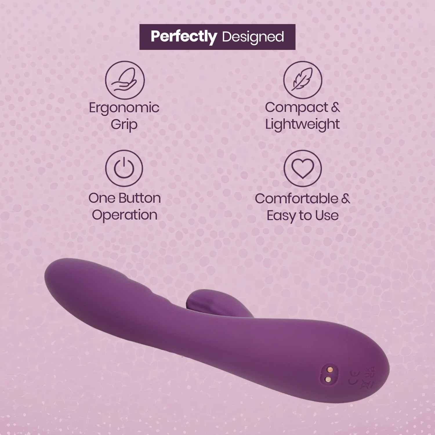 Dual Motor Rechargeable Rabbit Vibrator