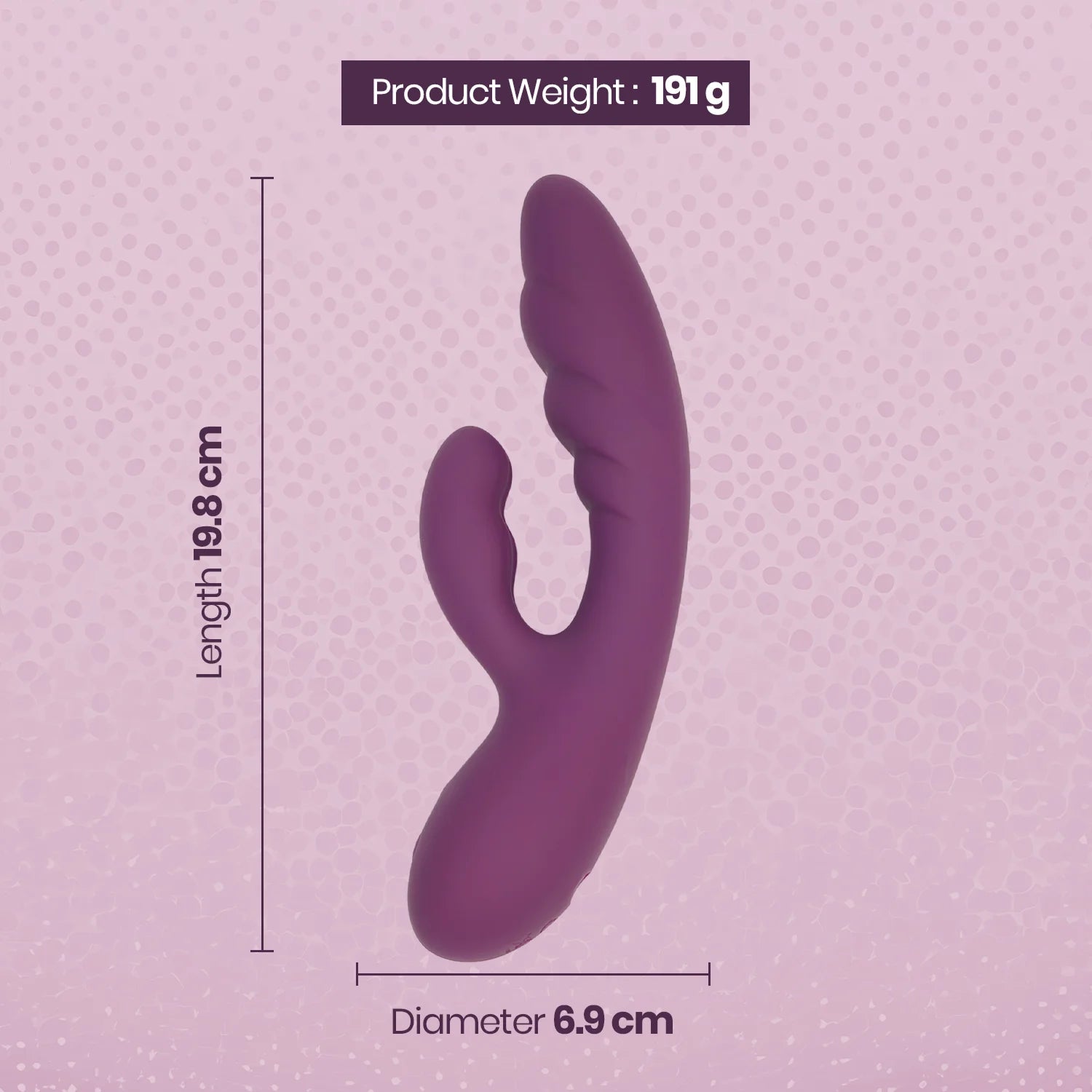Dual Motor Rechargeable Rabbit Vibrator