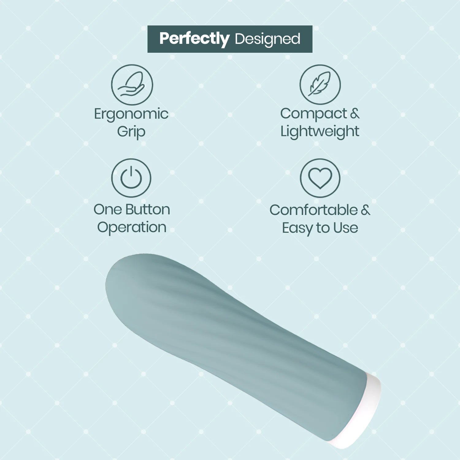 Mini Bullet Vibrator Body Safe Silicone Massager