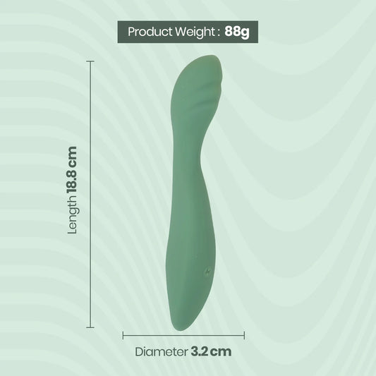 Curved rechargeable G-spot vibrator – photo 4 of 5