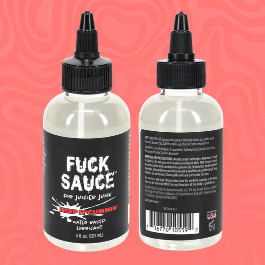Fuck Sauce water based lube 4 fl oz bottle – photo 1 of 4