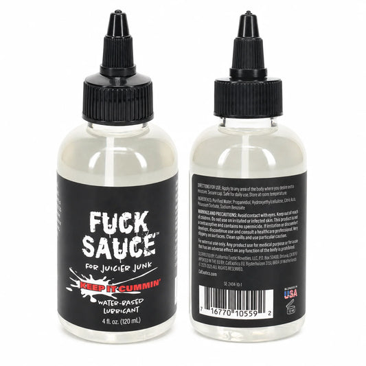Fuck Sauce water based lube 4 fl oz bottle – photo 2 of 4