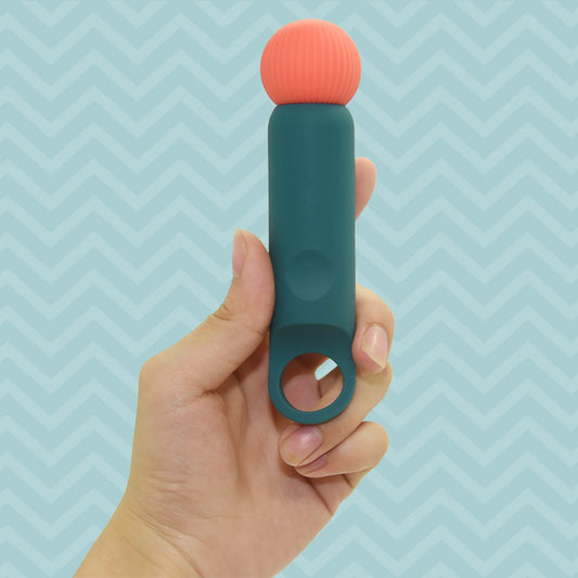 Mini wand massager with soft silicone head – photo 2 of 5