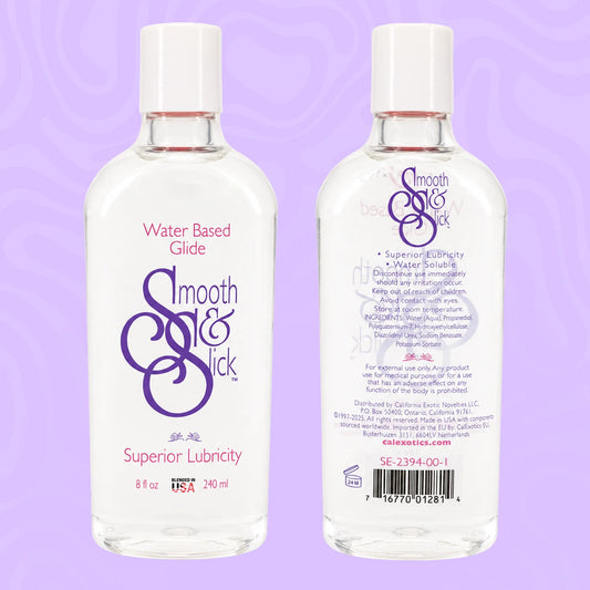 Smooth & Slick long-lasting water based lube 8 fl oz bottle – photo 1 of 4