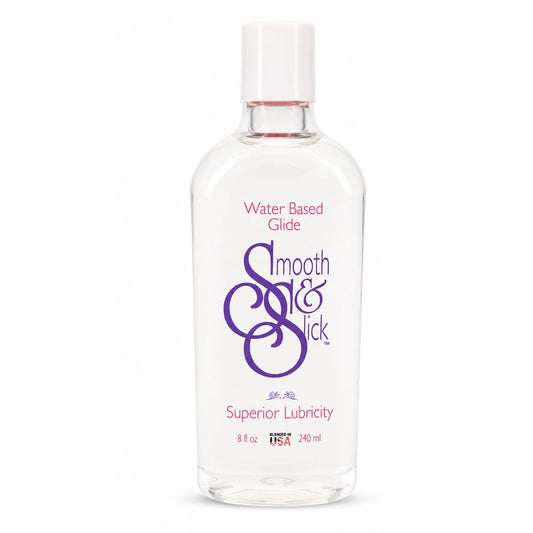 Smooth & Slick long-lasting water based lube 8 fl oz bottle – photo 2 of 4