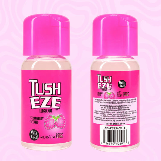 Tush Eze strawberry scented water based lube 6 fl oz bottle – photo 1 of 4