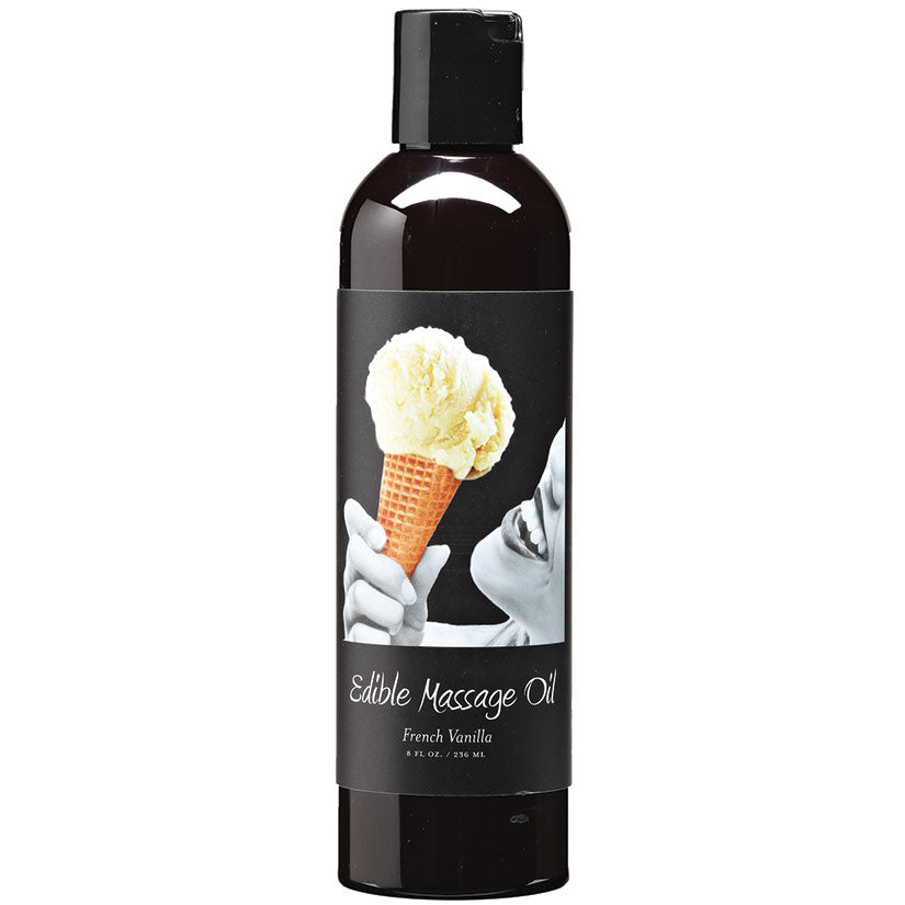 Vanilla Edible Massage Oil 8oz