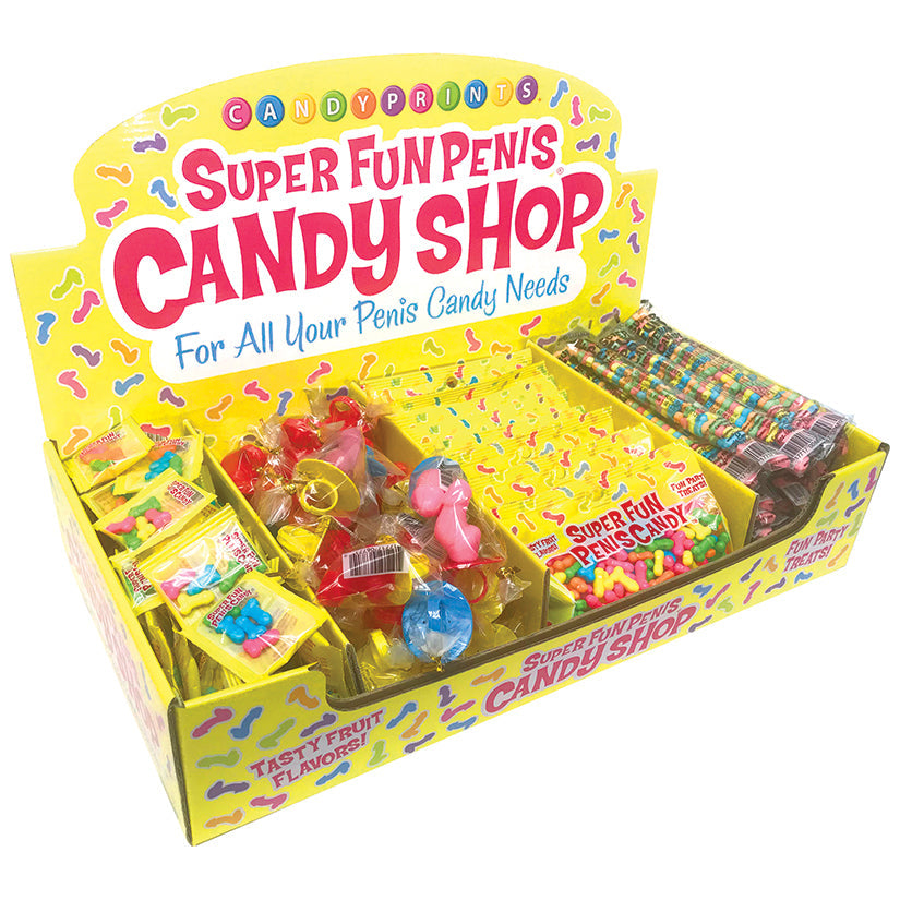 Super Fun Penis Candy Shop Assorted Display