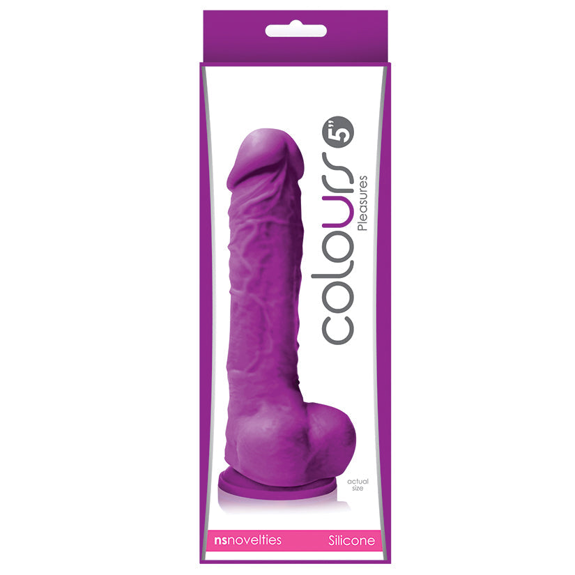 Colours Pleasures Dildo-Purple 5