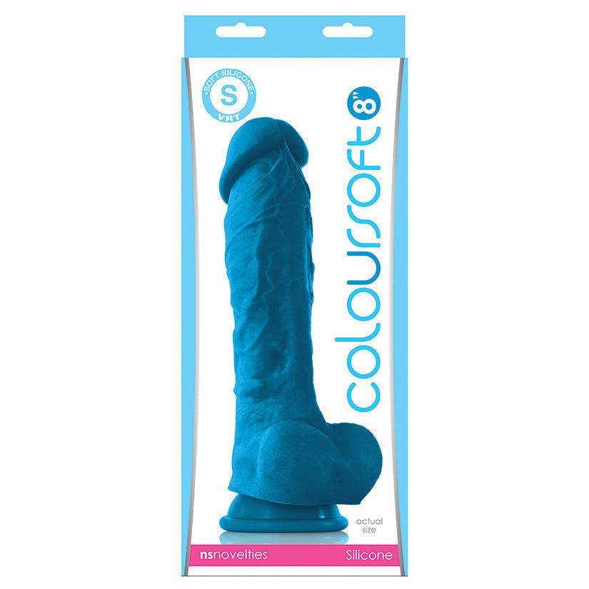 Coloursoft Dildo-Blue 8