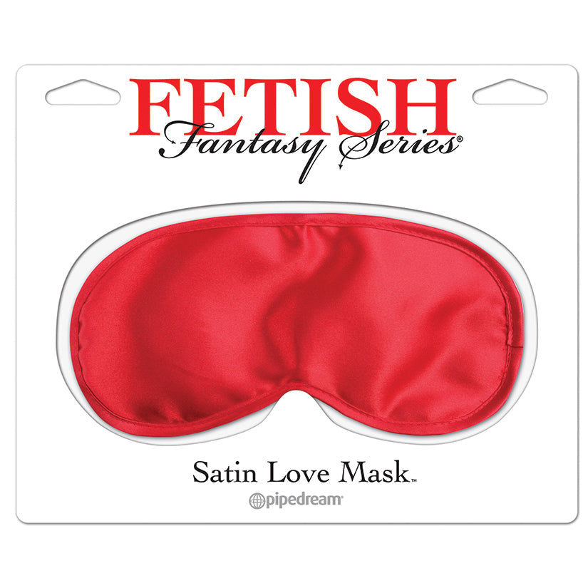 Fetish Fantasy Satin Love Mask-Red