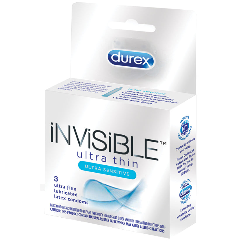 Durex Invisible 3 Pack