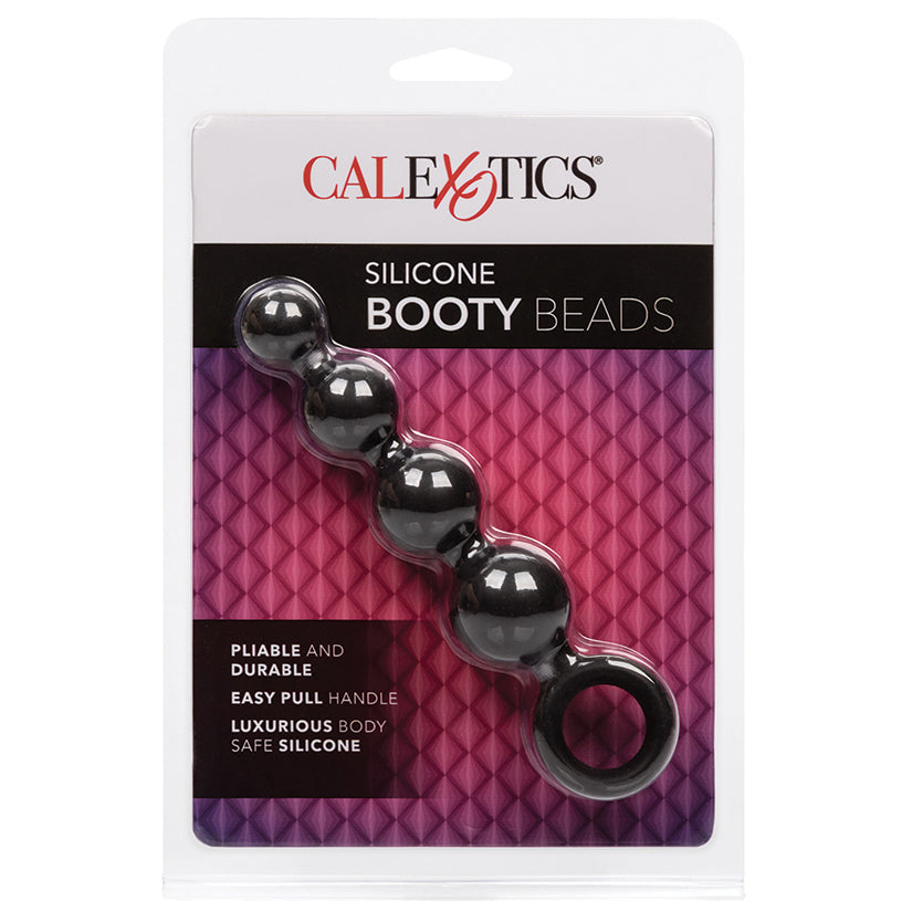 Silicone Booty Beads - Black