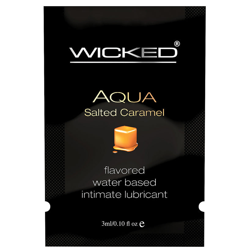 Wicked Aqua Salted Caramel Packette 3ml