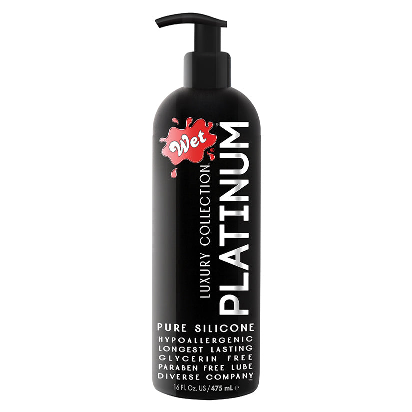 Wet Platinum Silicone Lubricant 16oz