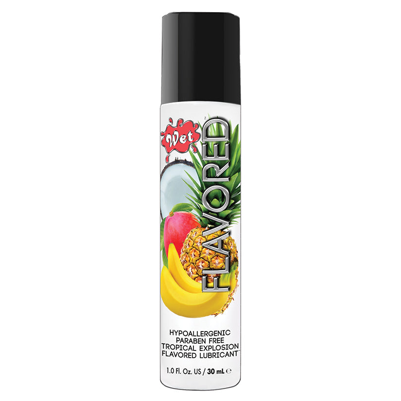 Wet Flavored Lubricant-Tropical Explosion 1oz