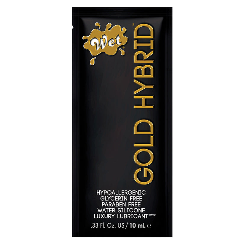 Wet Gold Hybrid Water Silicone Blend Pouch 10ml